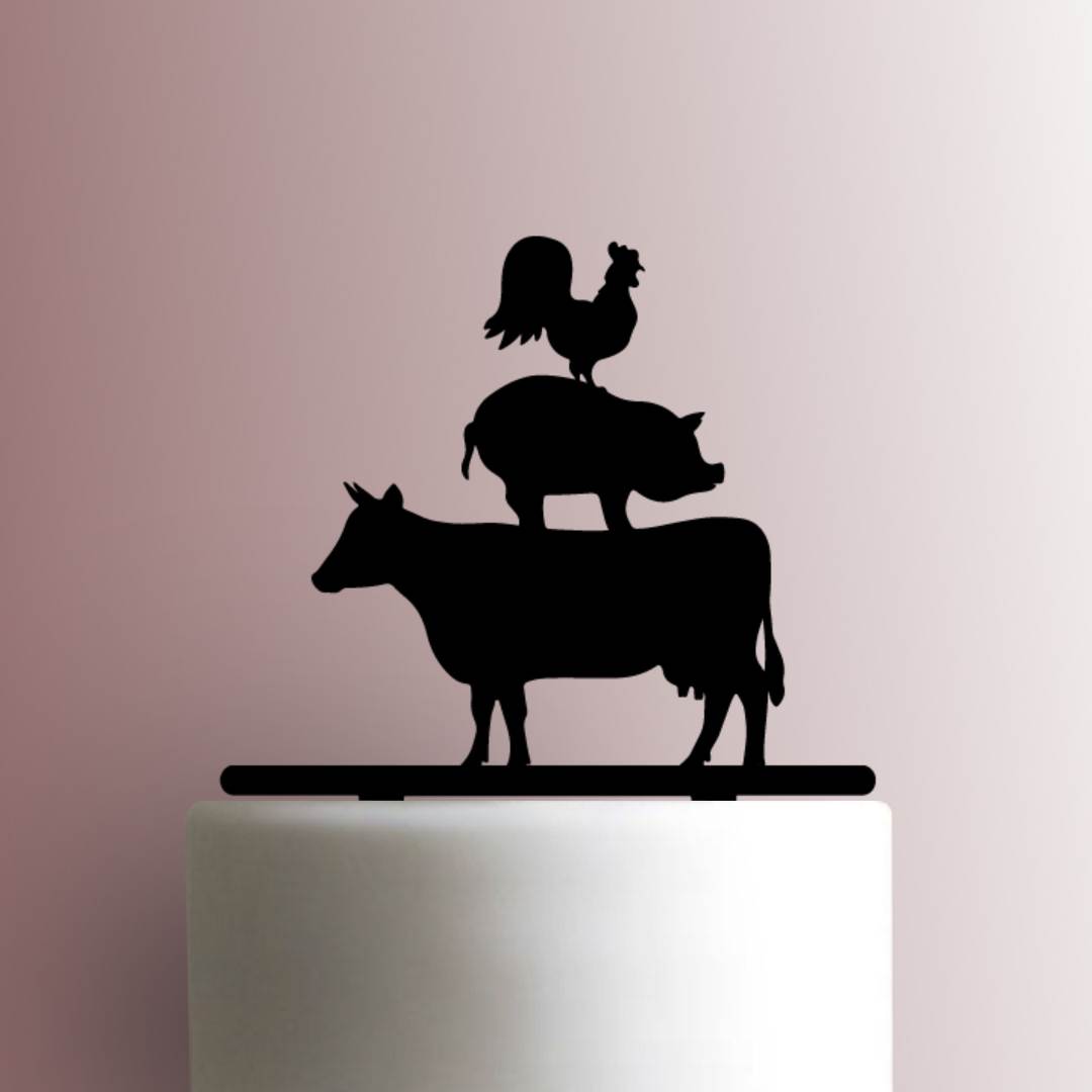 Farm Animals 225-A179 Cake Topper