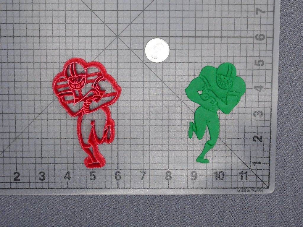 Football Player Body 266-D805 Cookie Cutter