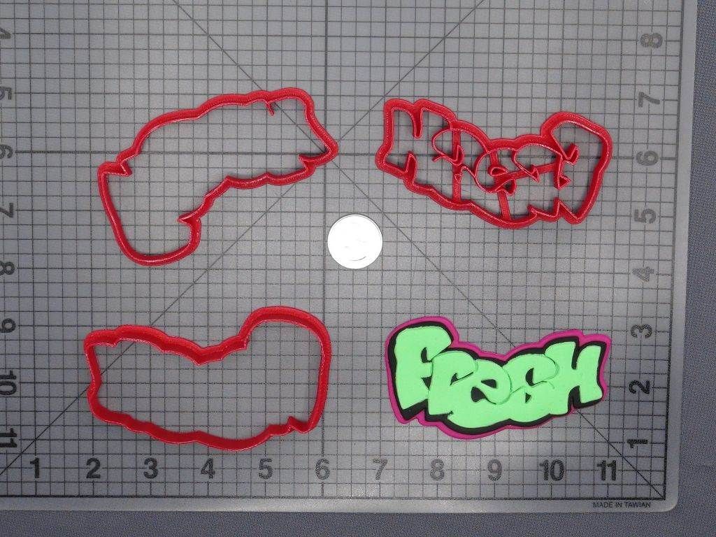 Fresh Prince of Bel Air - Fresh Word 266-D706 Cookie Cutter Set