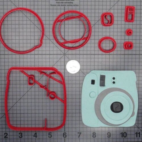 Fujifilm - Instax Mini Instant Camera 266-D782 Cookie Cutter Set