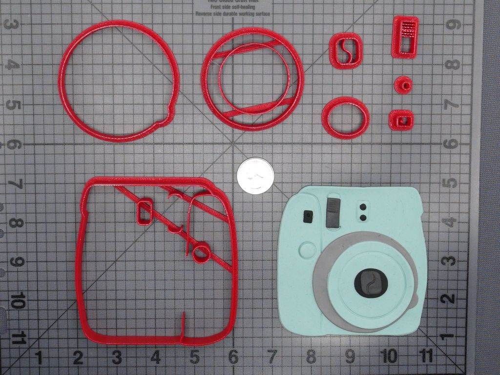 Fujifilm - Instax Mini Instant Camera 266-D782 Cookie Cutter Set