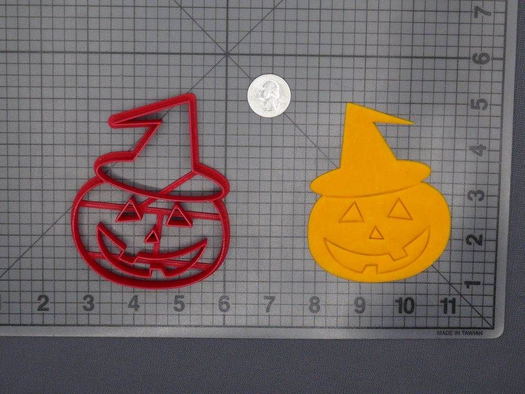 Halloween - Jack O Lantern with Witch Hat 266-B851 Cookie Cutter
