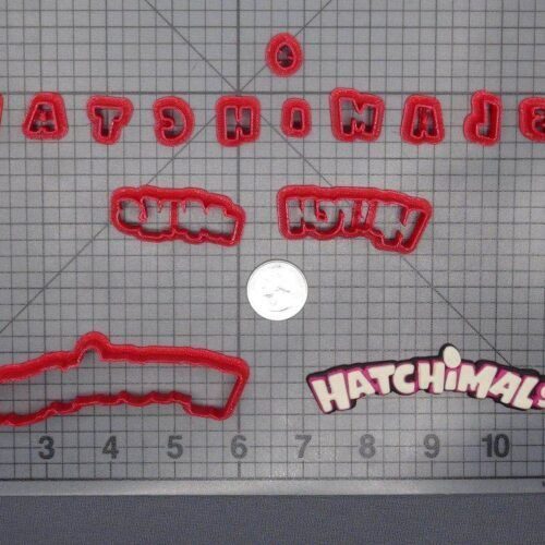 Hatchimals Logo 266-E242 Cookie Cutter Set