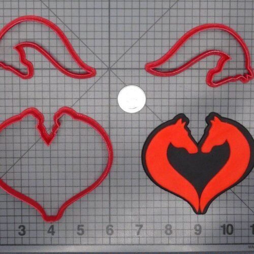 Horse Heart 266-E603 Cookie Cutter Set