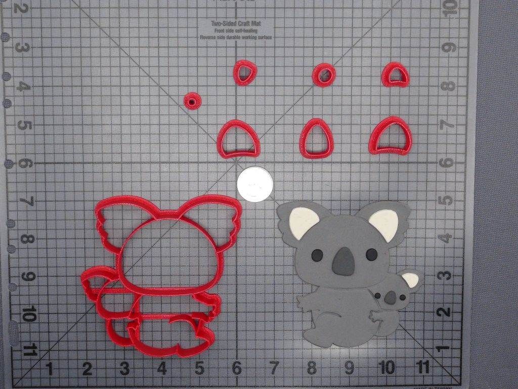 Koala Mom and Baby 266-D785 Cookie Cutter Set