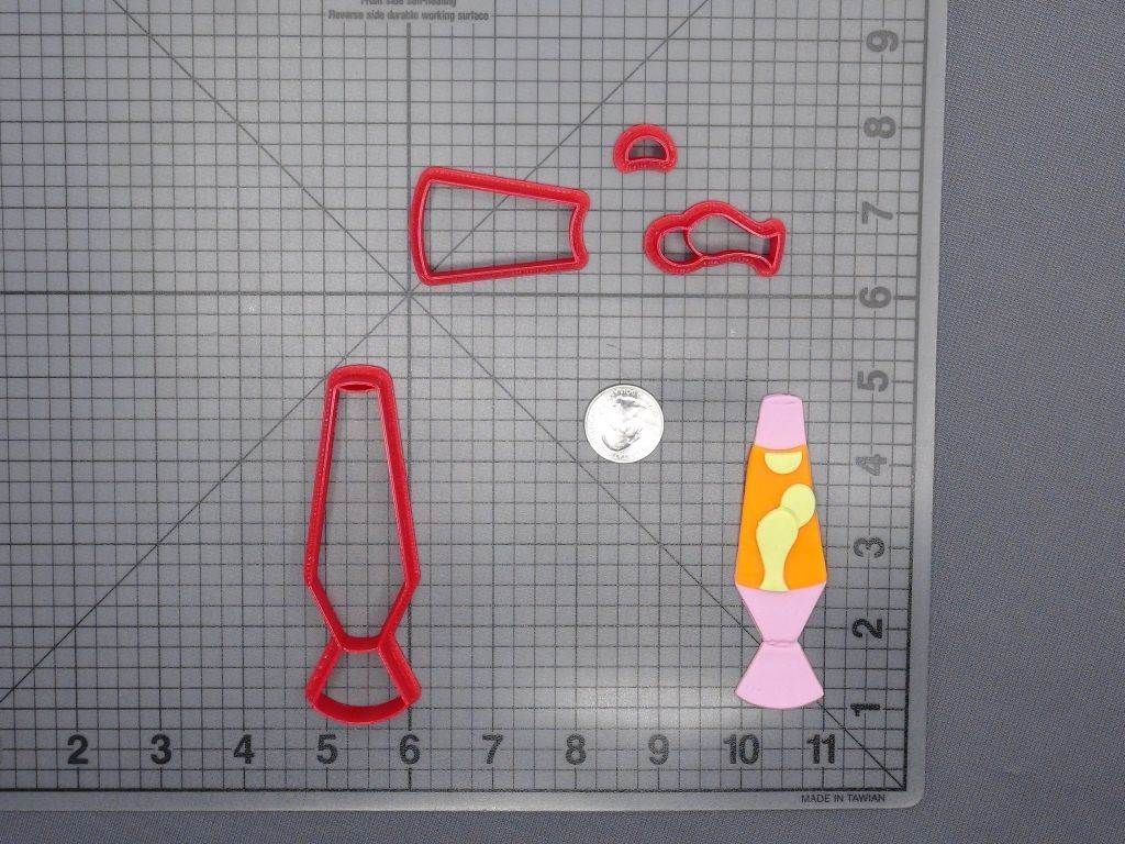 Lava Lamp 266-D739 Cookie Cutter Set