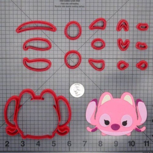 Lilo and Stitch - Angel Kawaii Body 266-E001 Cookie Cutter Set