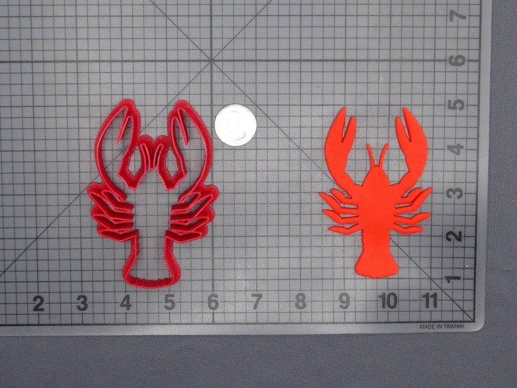 Lobster 266-D732 Cookie Cutter Silhouette
