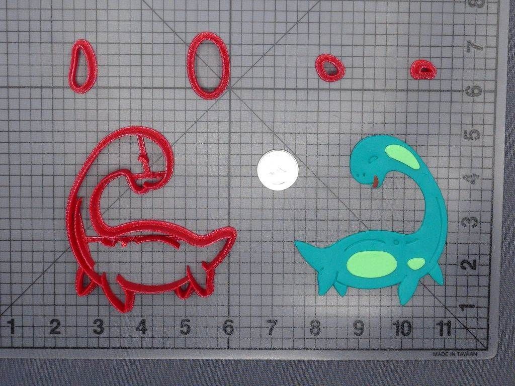 Loch Ness Monster 266-D796 Cookie Cutter Set