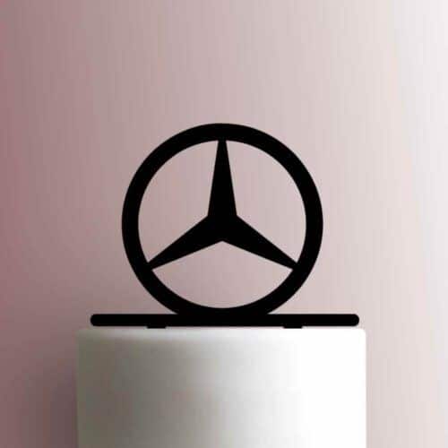 Mercedes Logo 225-A129 Cake Topper