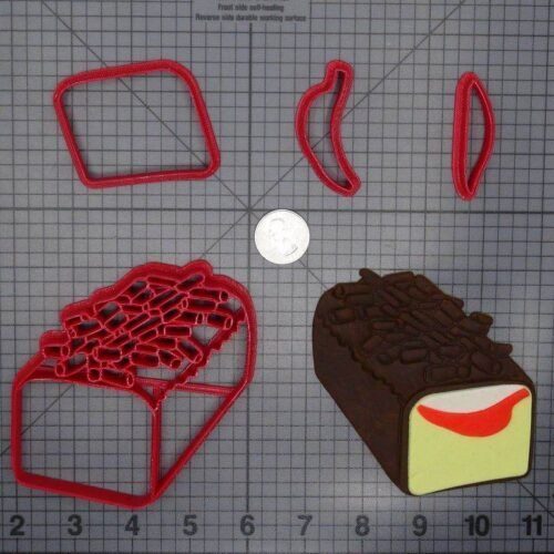 Mexican Dessert Gansito 266-D713 Cookie Cutter Set
