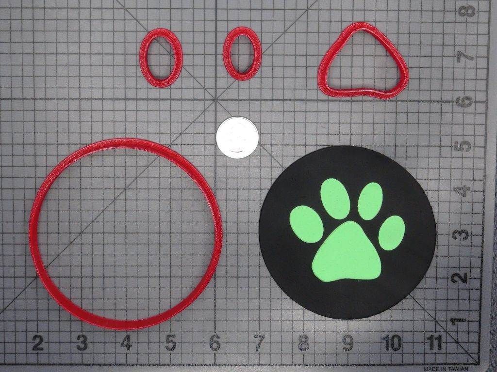 Miraculous - Cat Noir Symbol 266-E138 Cookie Cutter Set