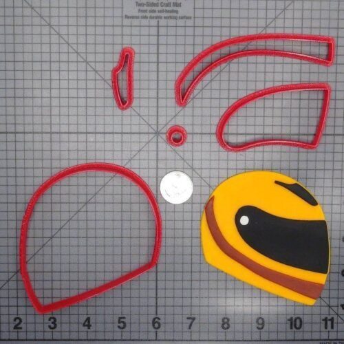 Motorcycle Helmet 266-D726 Cookie Cutter Set