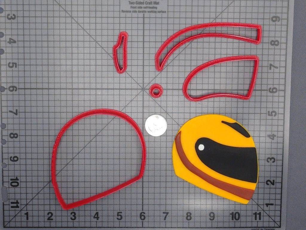 Motorcycle Helmet 266-D726 Cookie Cutter Set