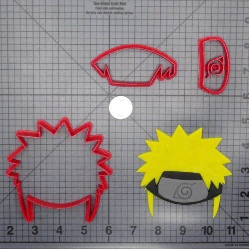 Naruto Hair 266-E221 Cookie Cutter Set