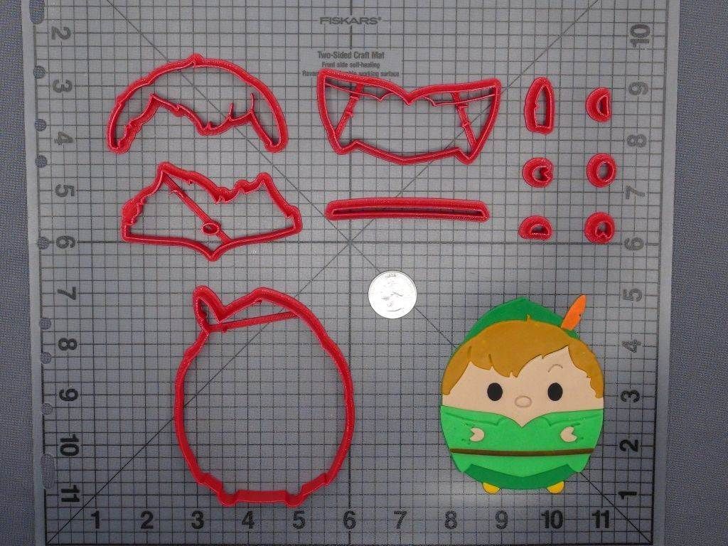 Peter Pan Chubby Body 266-E025 Cookie Cutter Set