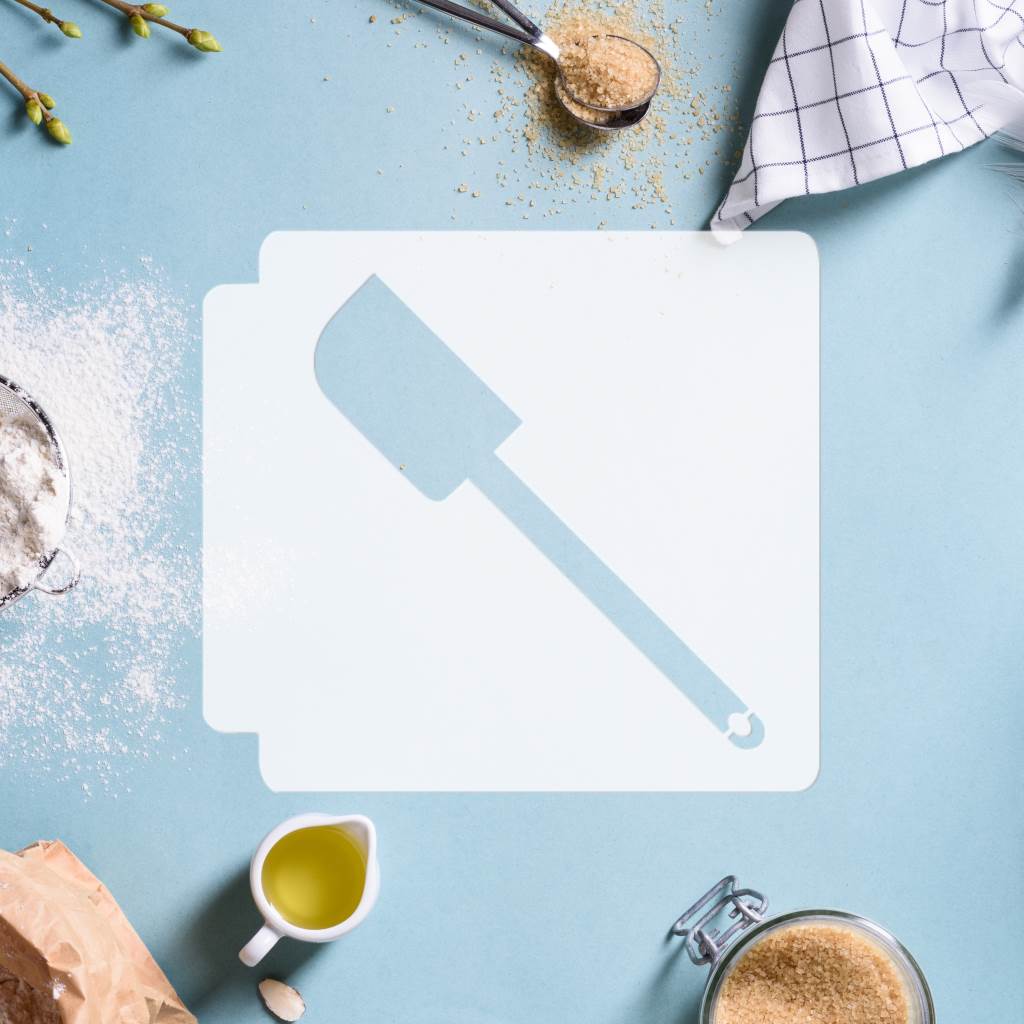 Rubber Spatula 783-C808 Stencil