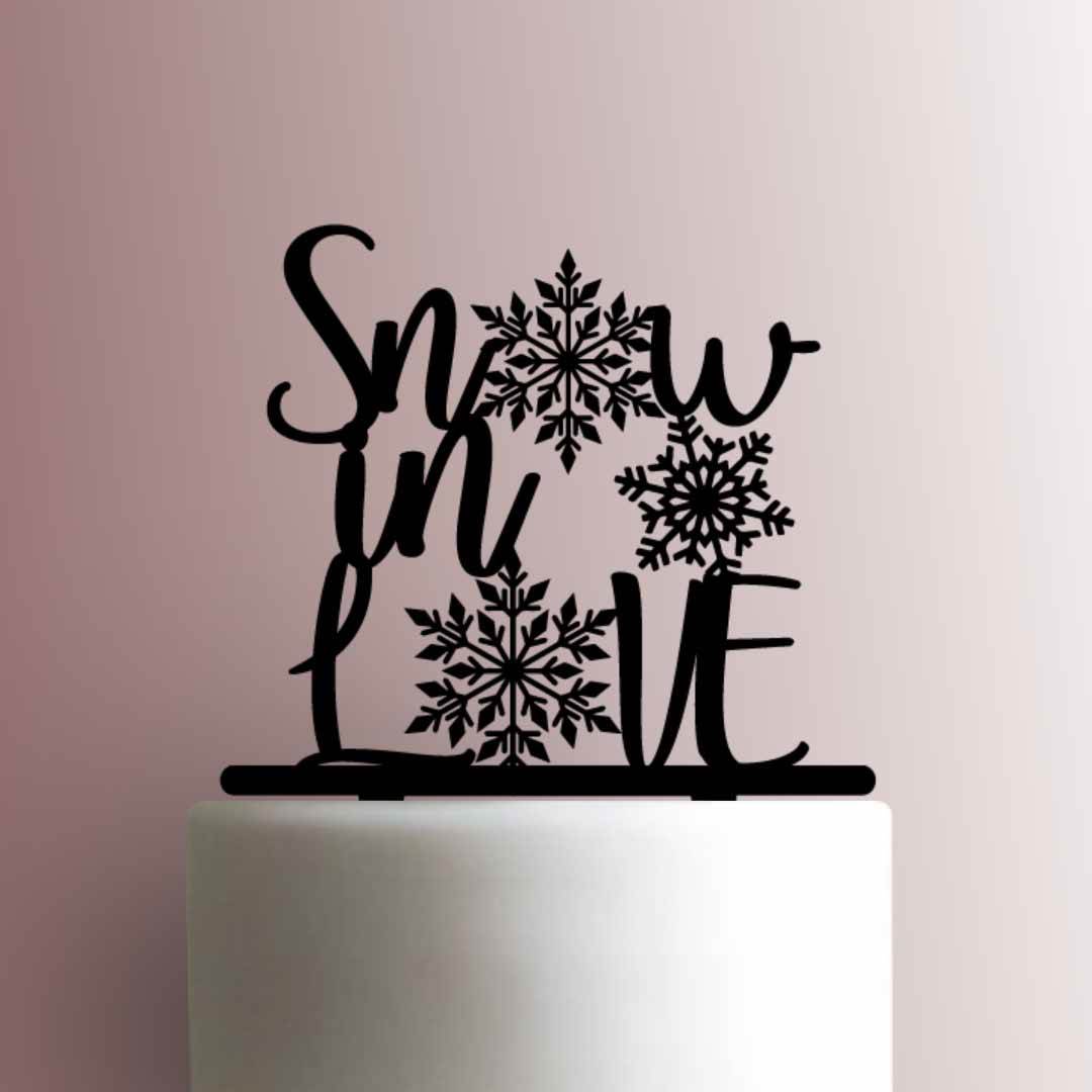 Snow in Love 225-980 Cake Topper