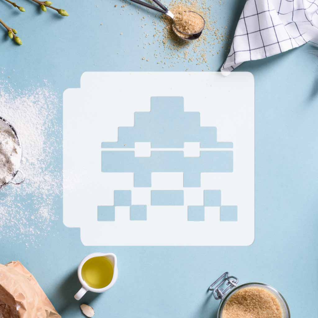 Space Invaders - Alien 783-C730 Stencil
