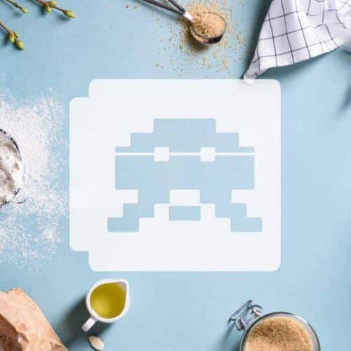 Space Invaders - Alien 783-C732 Stencil