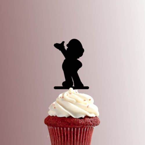 Super Mario - Mario Body 228-301 Cupcake Topper