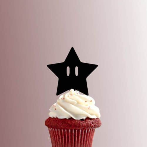 Super Mario - Star 228-302 Cupcake Topper