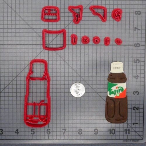 Tajin Seasoning Bottle 266-D966 Cookie Cutter Set