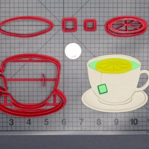 Tea Cup with Lemon 266-D832 Cookie Cutter Set