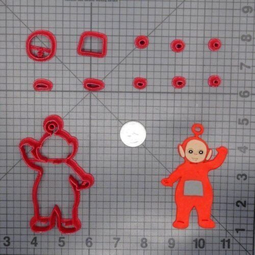 Teletubbies - Po Body 266-E066 Cookie Cutter Set