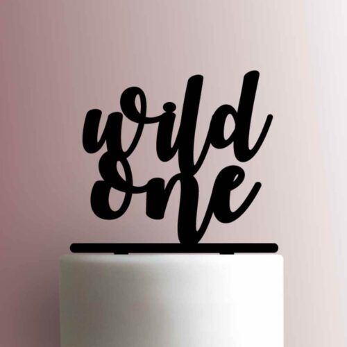 Wild One 225-A120 Cake Topper