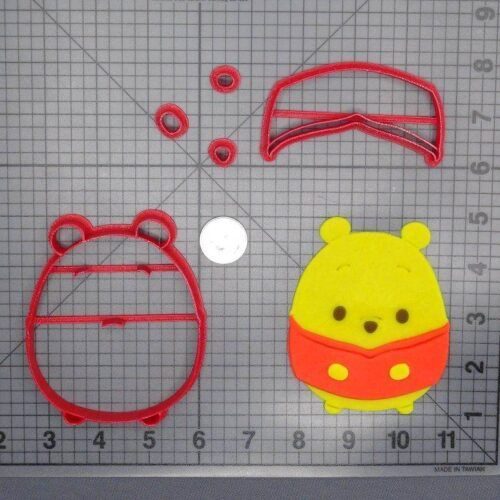 Winnie the Pooh Chubby Body 266-E065 Cookie Cutter Set
