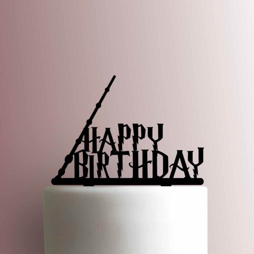 Wizard Happy Birthday 225-A031 Cake Topper