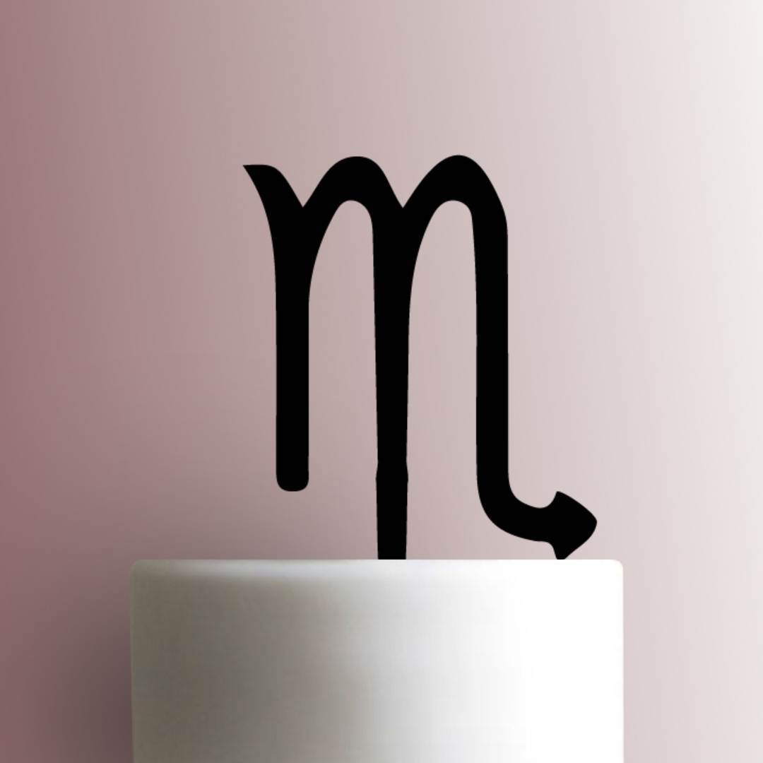 Zodiac - Scorpio Symbol 225-954 Cake Topper