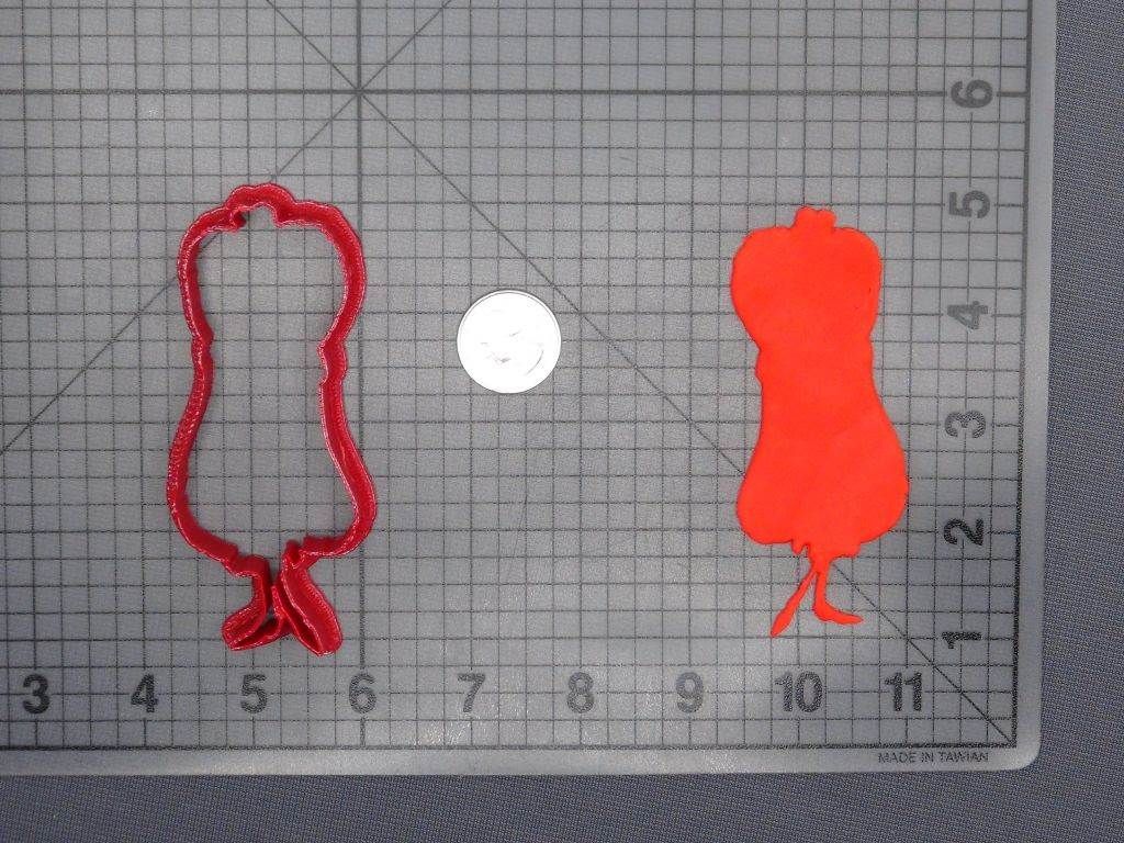 101 Dalmations - Cruella De Vil Body 266-E469 Cookie Cutter Silhouette