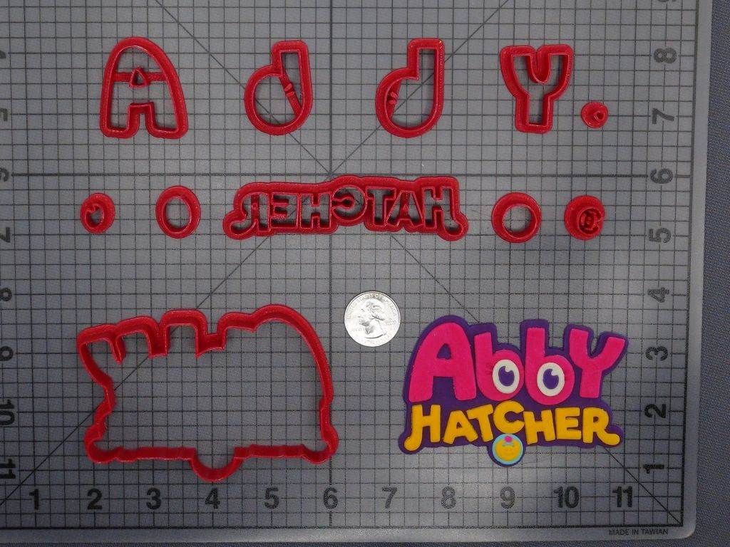 Abby Hatcher Logo 266-E521 Cookie Cutter Set