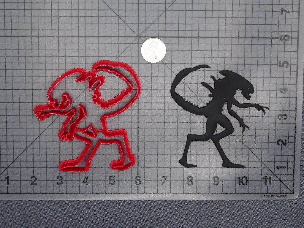 Alien Body 266-D861 Cookie Cutter