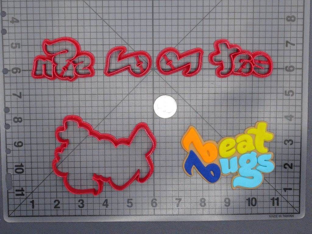 Beat Bugs Logo 266-E442 Cookie Cutter Set