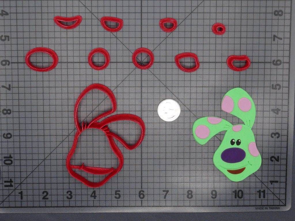 Blues Clues - Polka Dots Head 266-E550 Cookie Cutter Set