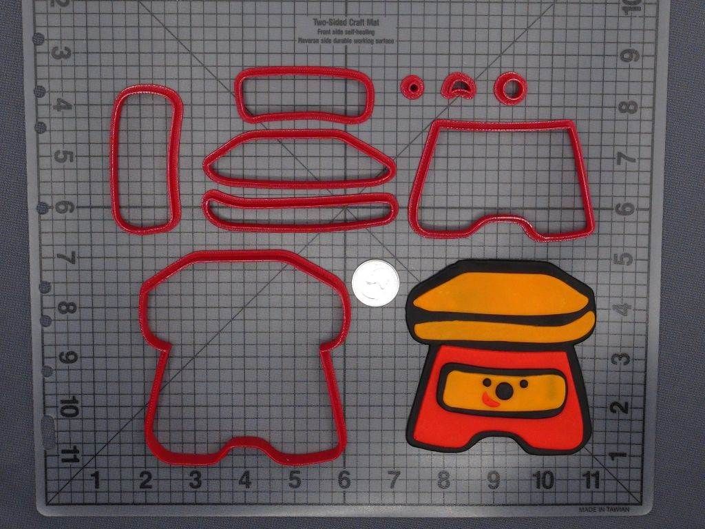 Blues Clues - Sidetable Drawer 266-E548 Cookie Cutter Set