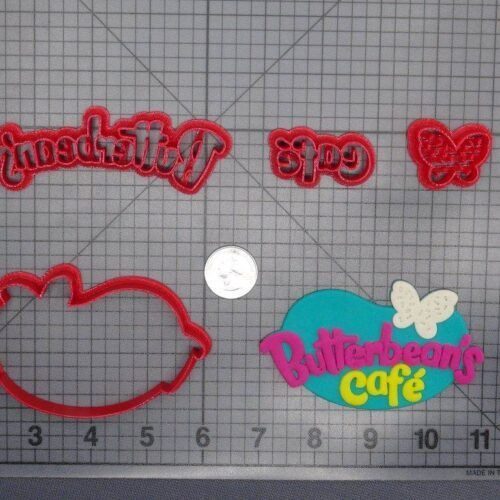Butterbeans Cafe Logo 266-E512 Cookie Cutter Set