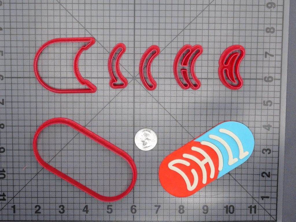 Chill Pill 266-E023 Cookie Cutter Set