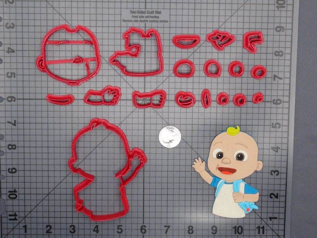 CoComelon - JJ Waving 266-E844 Cookie Cutter Set