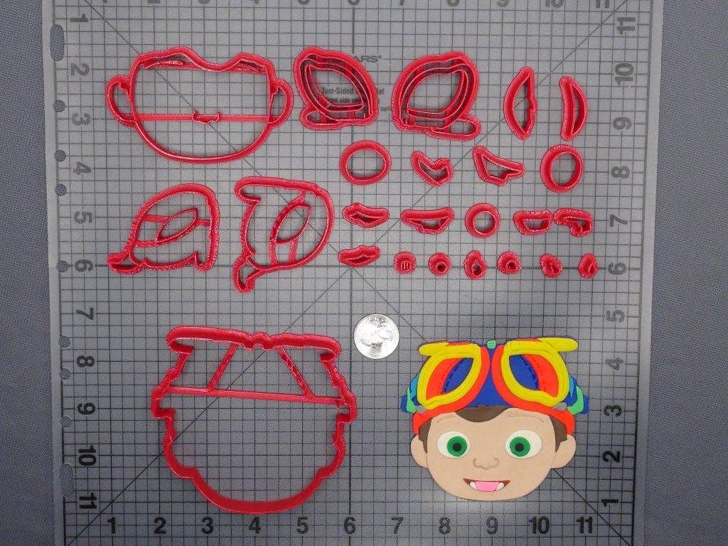 CoComelon - Tomtom Head 266-E843 Cookie Cutter Set