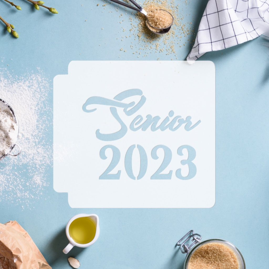 Custom Senior Year 783-C940 Stencil - 2023
