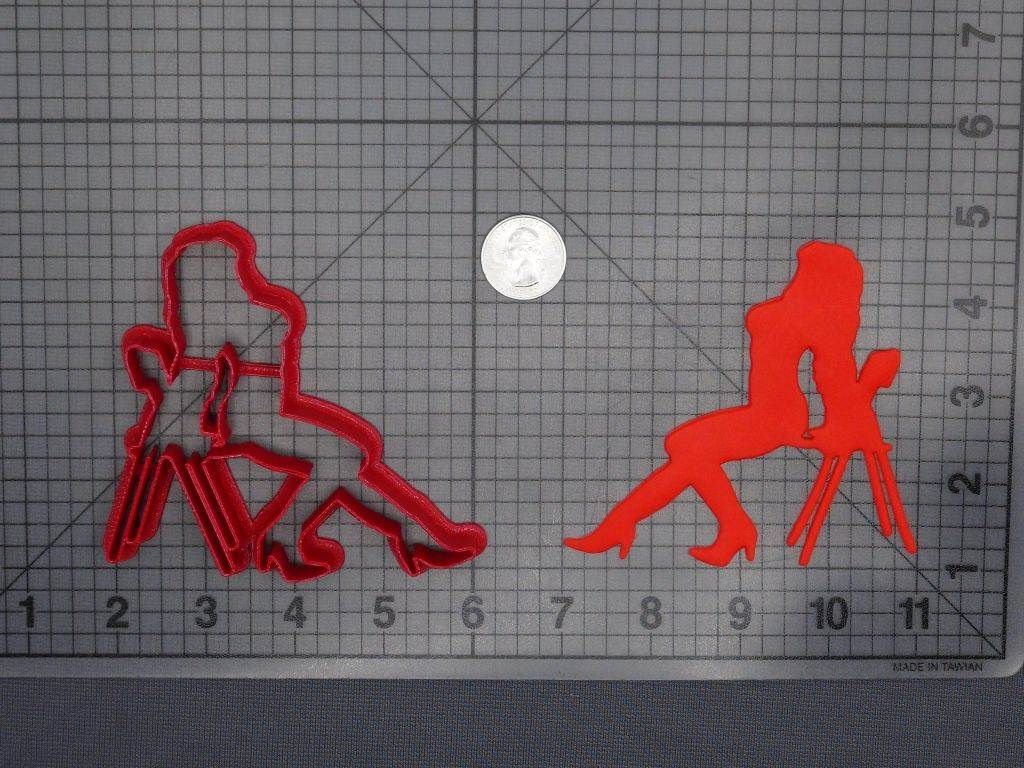Dancer on Chair 266-E057 Cookie Cutter