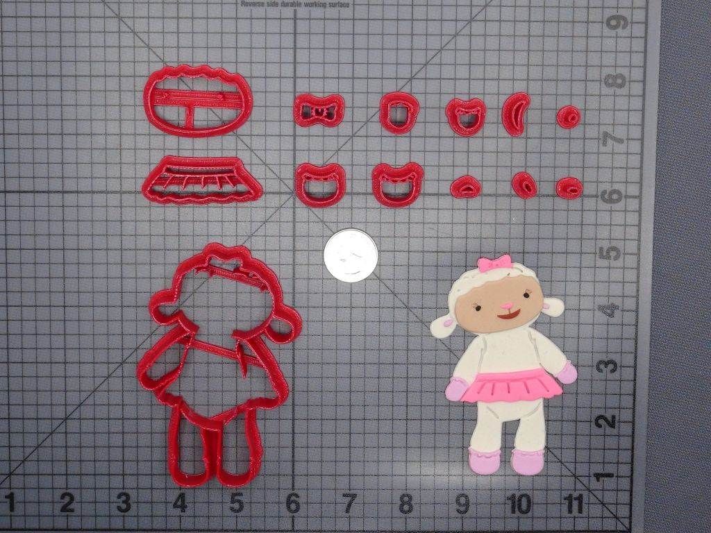 Doc McStuffins - Lambie Body 266-E083 Cookie Cutter Set