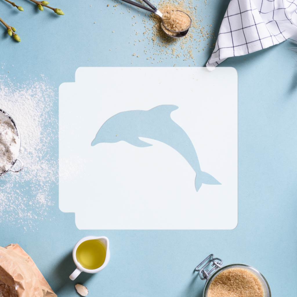 Dolphin 783-C917 Stencil Silhouette