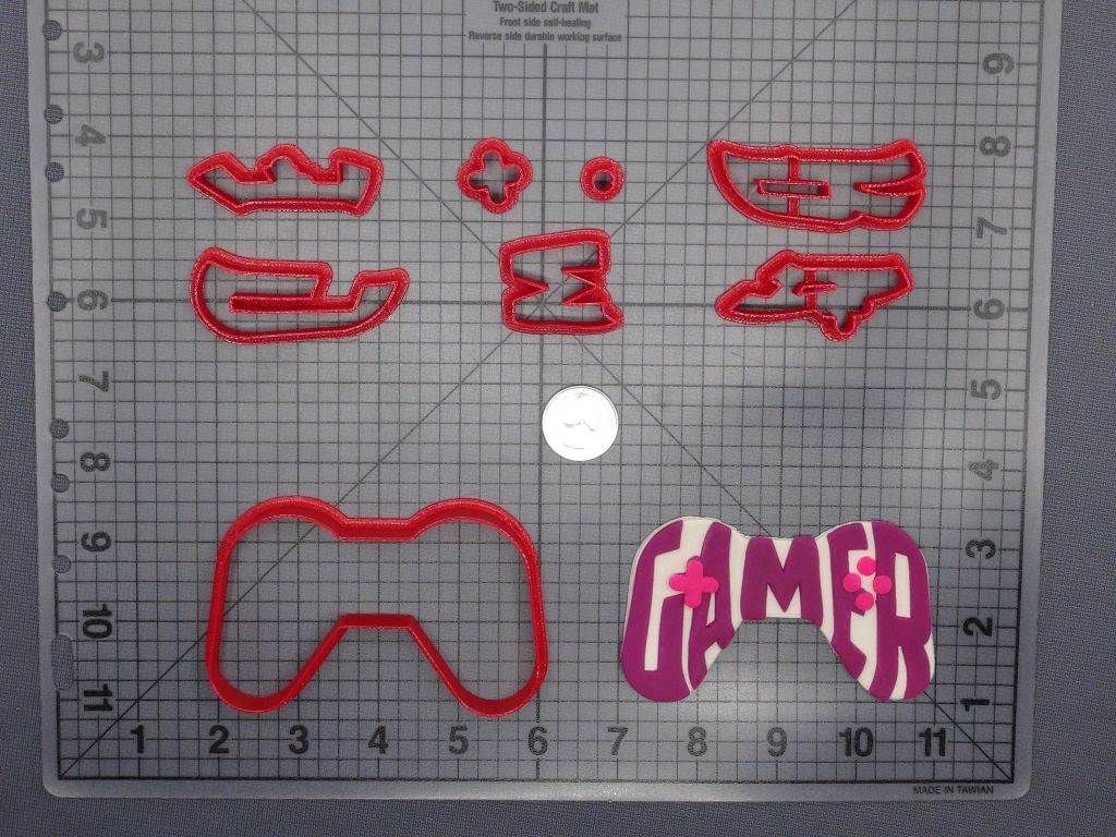 Gamer Controller 266-D922 Cookie Cutter Set