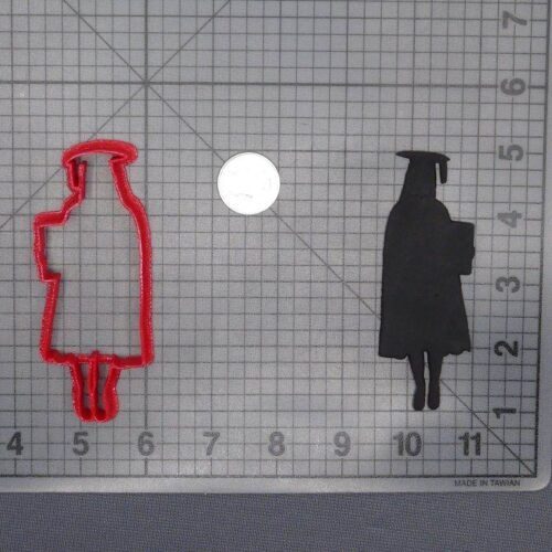Graduation Girl Body 266-E790 Cookie Cutter Silhouette