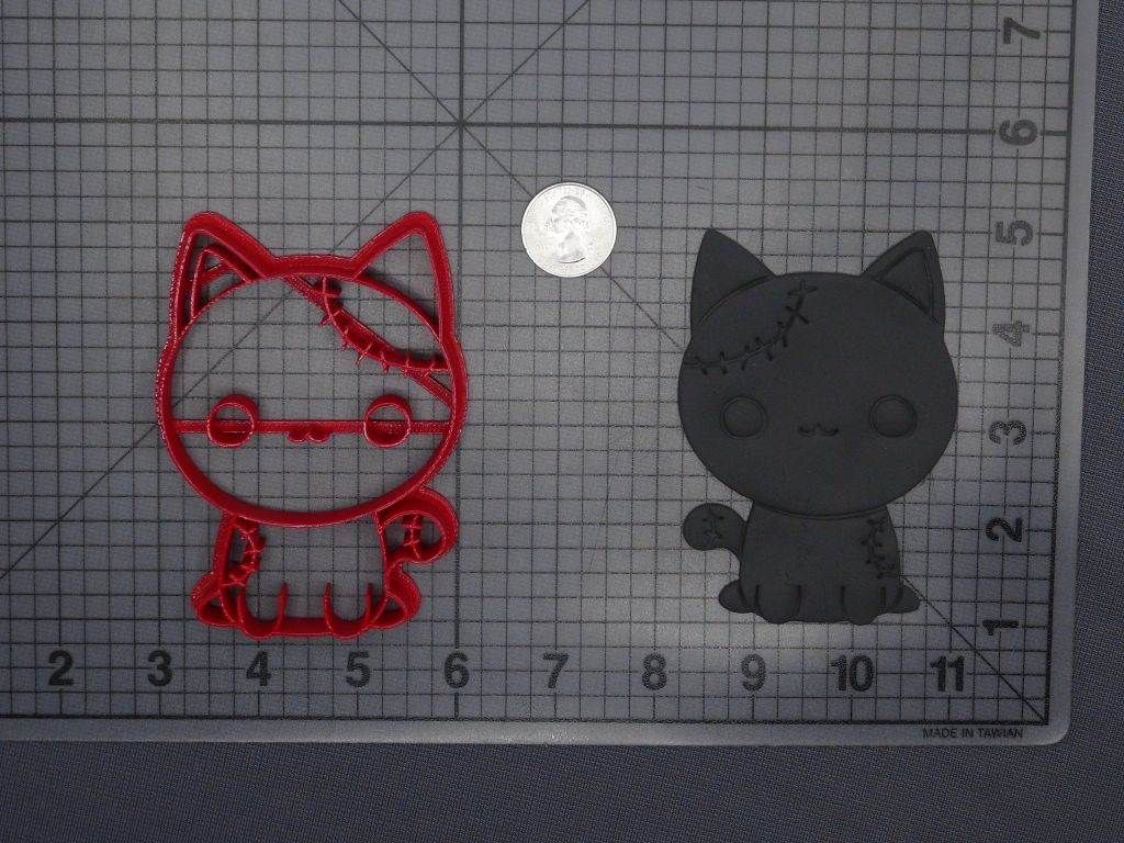 Halloween - Zombie Cat 266-D980 Cookie Cutter